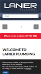 Mobile Screenshot of lanierplumbinginc.com